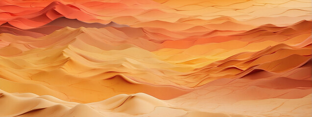 An abstract background resembling the fiery sands of a desert, with shades of yellow, orange, and...