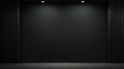 Dark Background Wall for Product Montage ,stage with spotlight