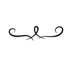 Swirl Ornamen Stroke © Taufiknur