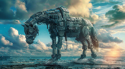 cavalo de troia futurista