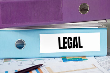 Legal Binder on Desk