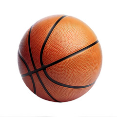 Basketball isolated  on Transparent Background. Ai generated 