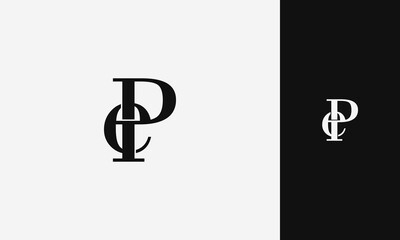 initial letter ep or pe  lowercase joined uppercase,logo vektor design