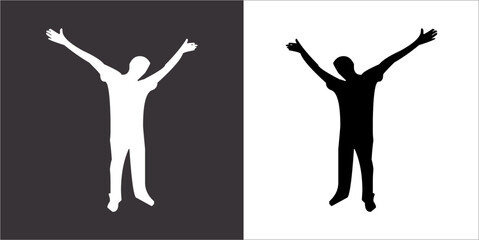 IIlustration Vector graphics of dance dance icon