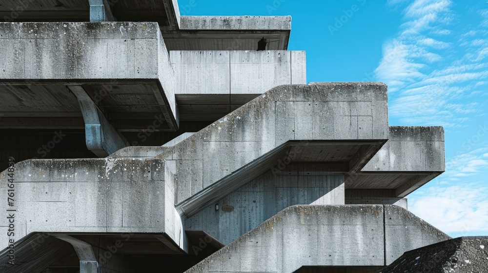 Poster brutalist architecture