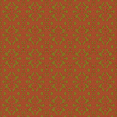 Blue and white watercolor ornament painted with watercolor on paper.