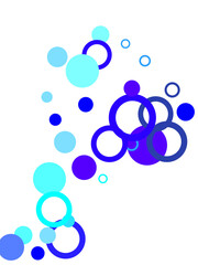 Rainbow color triangle seamless pattern