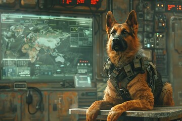 A secret agency of spy dogs, thwarting evil plans with gadgets and cunning