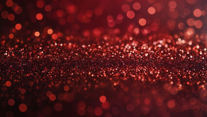 Crimson sparkle glitter pattern background, capturing the richness and depth of a deep red hue.
