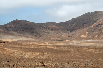 Mountain View on the Road to Cofete, Southern Fuerteventura