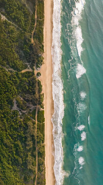 Mozambique Beach in Florian&oacute;polis, Brazil. Mo&ccedil;ambique Beach