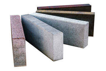 This photo provides a close-up view of the individual concrete tiles, highlighting their durability...