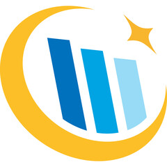 Investment Finance Logo Design.