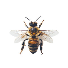 Bee , isolated on transparent background