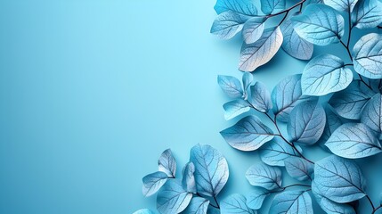 Vibrant Blue and White Background for Accessible and Eye-catching Presentations