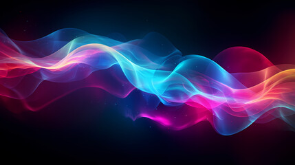 Obraz premium Smoke and particles texture background wallpaper