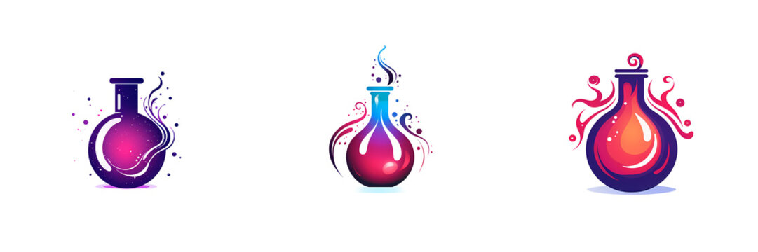 Magic Potion Icon 2D Logo | No Background