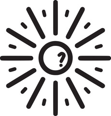 happy sun icon vector . smiling sun icon . summertime concept