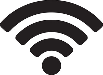 Wifi Icon Vector Image Design