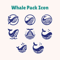 Whale Pack Icon 02