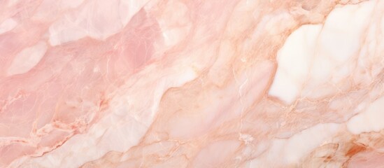 Pink beige marble texture background with natural stone trim.