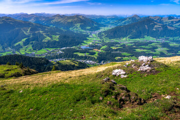 View from the Kitzbüheler Horn mountain - 761681251