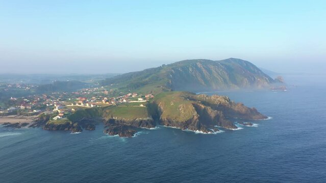 Nice View over Ermida da Virxe do Porto, Valdovino, Spain