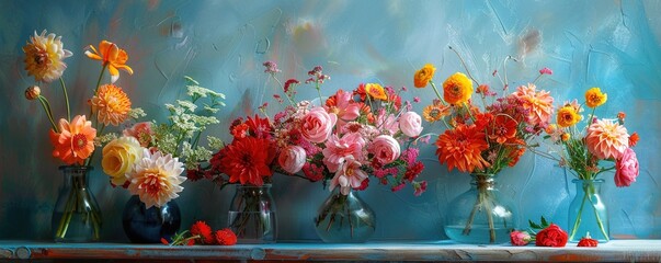 Flowers in Vases
