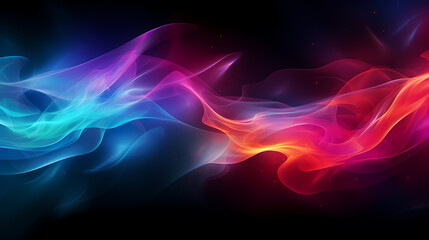 Obraz premium Colored smoky light