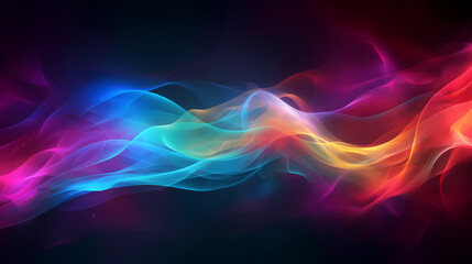 Fototapeta premium Colored smoky light