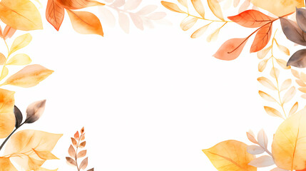 Autumn leaves background