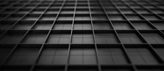 Abstract Black Grid Pattern Background for Creative Design Templates