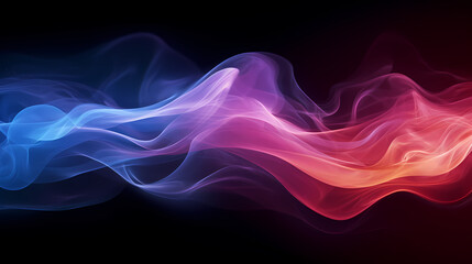 Colored smoky light