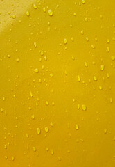 Abstract yellow Raindrop Background 002