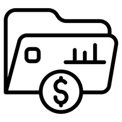 invesment line icon