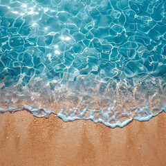 water and sand beach waves texture background 009