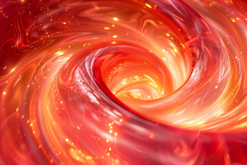 abstract red and orange liquid whirlpool background 001
