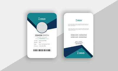 ID Card Template design ,Office,Employee for your company
