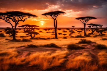  sunset in the savannah © Haider