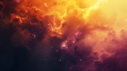 A colorful space background with a lot of stars and clouds