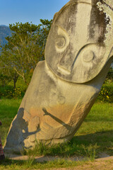 Palindo megalithic site in Indonesia's Bada Valley, Palu, Central Sulawesi
