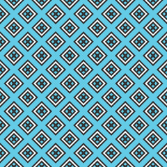 Multi color seamless abstract pattern. Background and backdrop. Multi Colored. Colorful ornamental design. Colored mosaic ornaments. Vector graphic illustration.