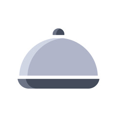 tray food icon design vector template
