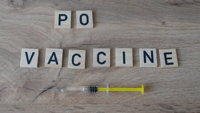 Polio Vaccination concept. Immunization against Polio.