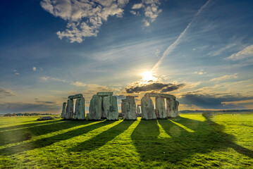 Dramatic Shadows at Stonehenge