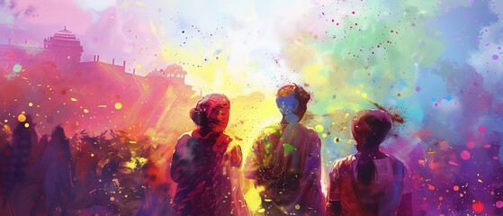 Holi festival celebrations