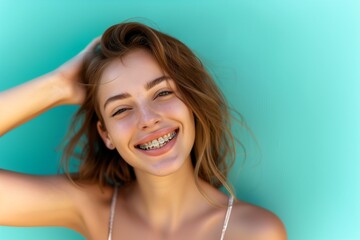 Vibrant Smile with Summer Breeze - 761720454