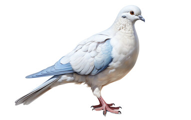 Dove Bird with Transparent Backdrop