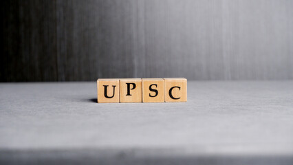Union Public Service Commission or UPSC exam concept. - obrazy, fototapety, plakaty