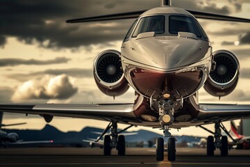 Private Jet Ready for Departure - 761721057